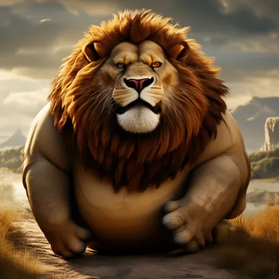 Толстый лев» — создано в Шедевруме