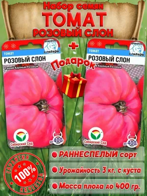 Томат Розовый Слон 0,05 гр. купить оптом в Томске по цене 19,2 руб.