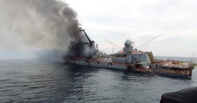 Появилось первое фото тонущего крейсера «Москва»: что оно говорит об  эффективности украинской ракеты «Нептун» | gagadget.com