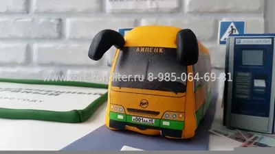 Торт \"красный автобус\" - торты для мальчиков — на заказ в городе Москва
