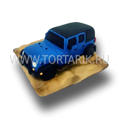 3D Торт Джип №8070 купить по выгодной цене с доставкой по Москве.  Интернет-магазин Московский Пекарь