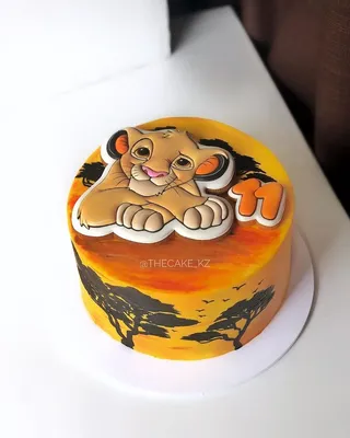 Капкейки и торт Король Лев | Заказать пирожные с тортом Король лев, срочно