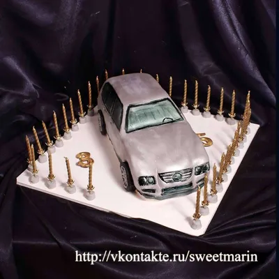 Фото торт Mercedes Benz | Торты на заказ в Одессе