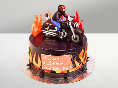 Впечатляющее фото Торта мотоцикла - скачать бесплатно в формате JPG