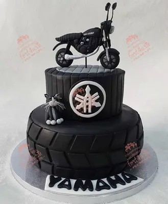 Рисунок арта торта мотоцикла в Full HD