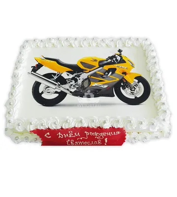 Рисунок арта торта мотоцикла 2024 года