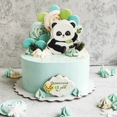Торт панда фото фотографии