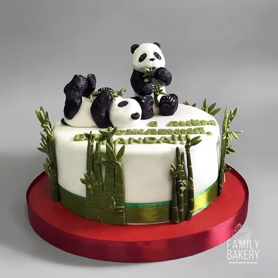 Торт панда на заказ с доставкой недорого, фото торта, цена в  интернет-магазине