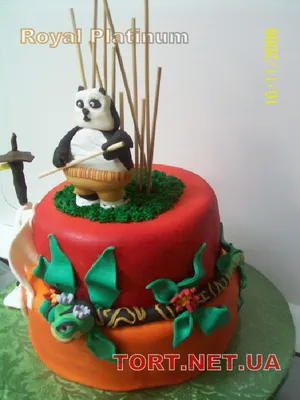 Детский торт кунг-фу панда | Детский торт, Кунг-фу панда, Торт для девочки