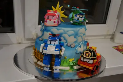 Вафельная картинка для торта \"Роботы-поезда\", размер А4, украшение для торта  и выпечки - купить с доставкой по выгодным ценам в интернет-магазине OZON  (551116744)