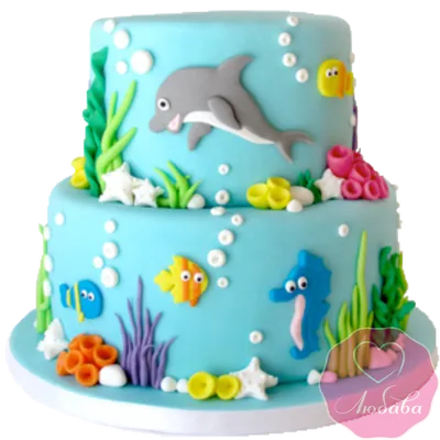 Детский торт - Дельфинарий
