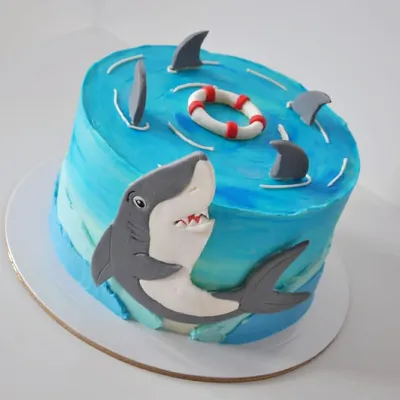 Торт с дельфинами №126208 заказать с доставкой
