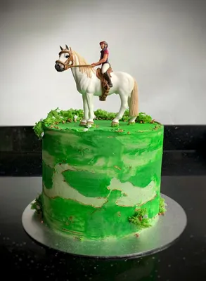 Торт с лошадью (13) - купить на заказ с фото в Москве