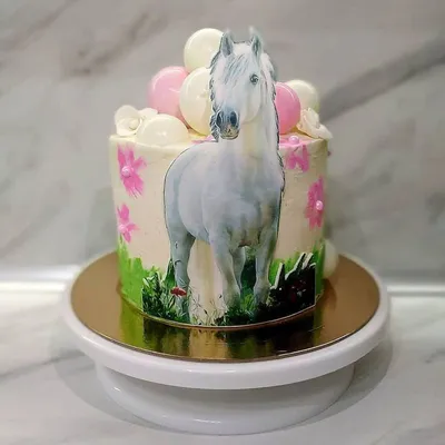 Торт с лошадью | Торт с лошадью, Торт, Дизайн тортов