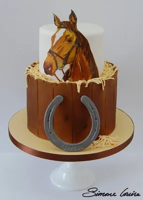 Торт с лошадью - 71 фото