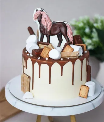 Торт с лошадкой категории Детские торты с лошадками