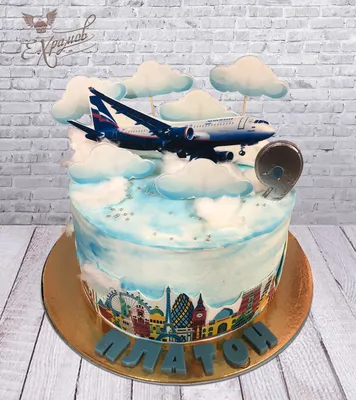 Торт с самолетом фото 