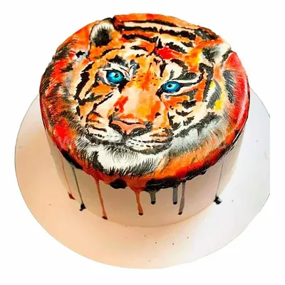 Торт с тигром для мальчика на заказ по цене 1050 руб./кг в кондитерской  Wonders | с доставкой в Москве