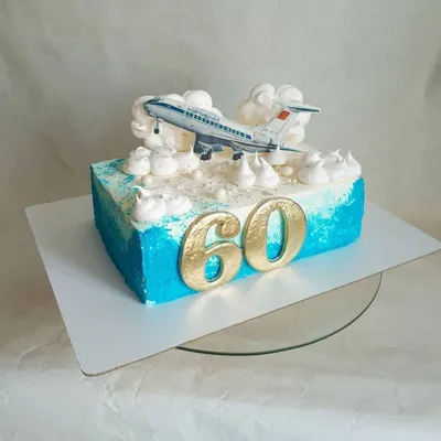 3д Торт самолетик мастер-класс Как украсить торт кремом - YouTube
