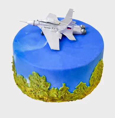 Торт \"Самолёт в небе\" - VIVA торт - Торты на заказ