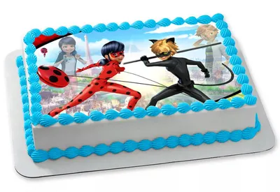 Торт Леди Баг и супер кот | Тематические торты, Детский торт, Торт  супергерои