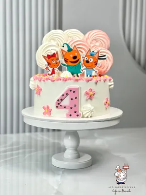 Торт Блуи без мастики с картинкой с доставкой по Москве Блуи Детские торты  Производство тортов на заказ - Fleurie