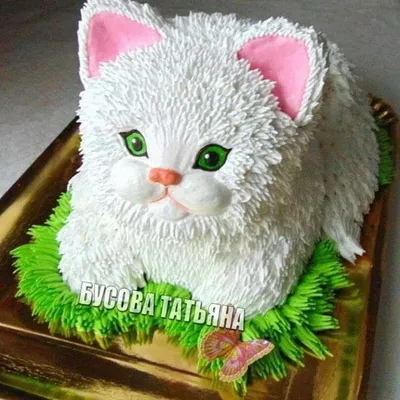 Торт кошка - 64 фото