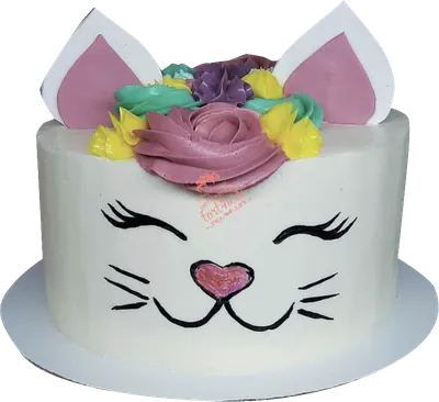 Торт с головой кота на заказ с доставкой недорого, фото торта, цена в  интернет магазине