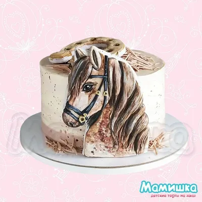 Торт в виде животных \"Жокей на лошади\" для детей на заказ по цене от  2950.00 руб/кг