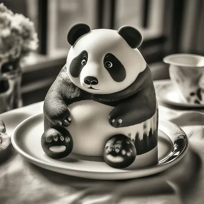 Торт «Панда» категории торты с пандами