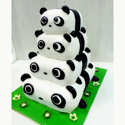 Торт панды обжоры (46) - купить на заказ с фото в Москве