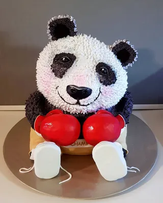 Торт панда По и другие герои