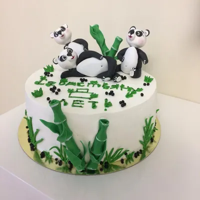 Торт в виде панды - 85 фото