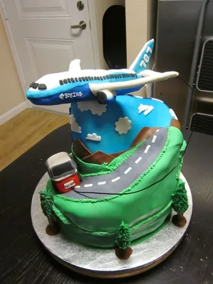 Торт на 2 года с самолетом. Купить торт на 2 года с самолетом мальчику