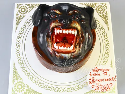 Торт в виде Собаки №16 | Заказать торт недорого в кондитерской Wow-tort