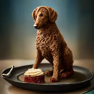 Торт в виде Собаки №6 | Заказать торт недорого в кондитерской Wow-tort