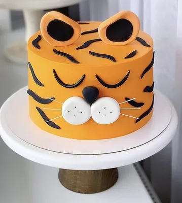 Торт в виде реалистичного Тигра заказать в Москве