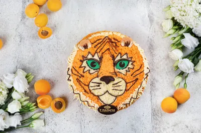 Торт У Палыча Сладкий зоопарк\"Тигр\" - «Обманчивая красота полосатого тигра.  » | отзывы