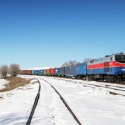 В Абхазию впервые в истории прибыл контейнерный поезд | ИА Красная Весна