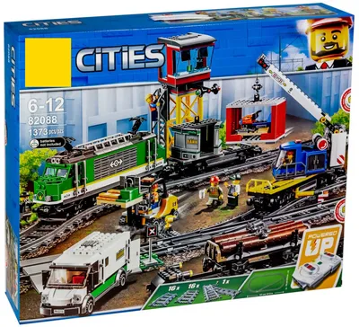Конструктор LEGO City Товарный поезд 60198, 1226 шт. - 1a.lv