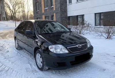 Черный Toyota Corolla 2005 года с пробегом по цене 420 000 руб. в  Новосибирске