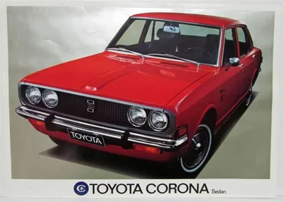 1970 Toyota Corona Sedan Spec Sheet. | eBay