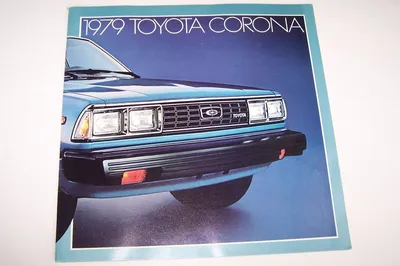 1979 toyota corona owners sales brochure used original very clean condition  | eBay