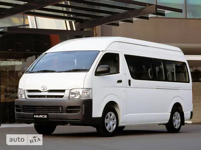Трансфер и аренда микроавтобуса Toyota Hiace 9/12 мест серебряного цвета,  2020-2022 года с водителем