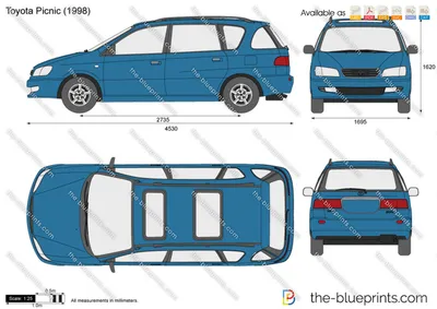 Недавно поступивший автомобиль Toyota Picnic 1996-2001 - разборочный номер  t26465