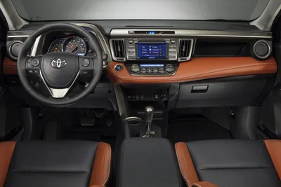 Интерьер салона Toyota RAV4 (2013-2015). Фото салона Toyota RAV4