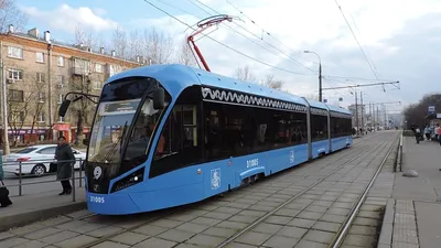 В столицу прибыл последний трёхсекционный трамвай «Витязь-Москва»