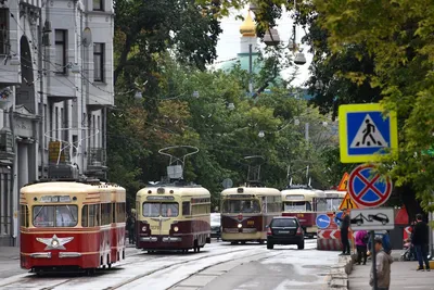 Собянин: Трамваи Москвы каждый день перевозят около 600 тысяч пассажиров -  Российская газета