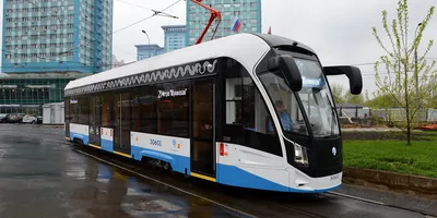 43 трехсекционных трамвая придут в Москву в 2022 году.