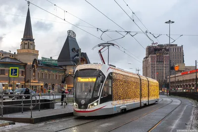 В 2023 году все трамваи в Москве будут полностью низкопольными